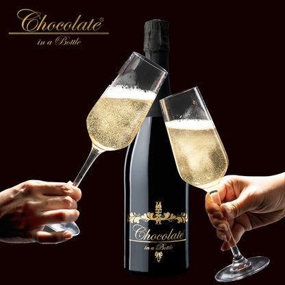 Box Saint-Valentin + Pralines Laurent-Perrier + Chocolate in a Bottle