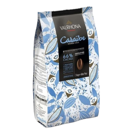 3kg Caraïbe Dark Cocoa Beans 66% - Valrhona