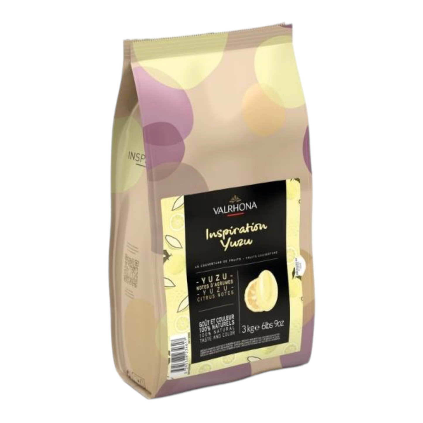 Sachet 3kg Fèves chocolat Inspiration Yuzu - Valrhona