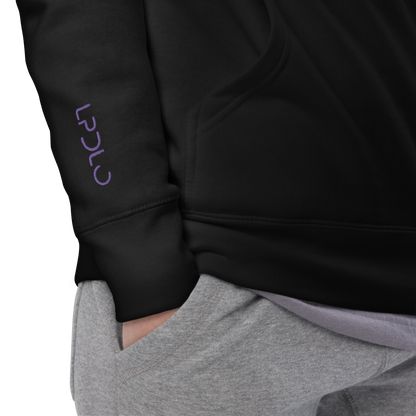 Sweat à Capuche LPDLO Logo Violet ⚤