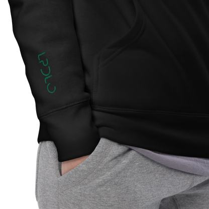 Sweat à Capuche LPDLO Logo Green Kelly ⚤