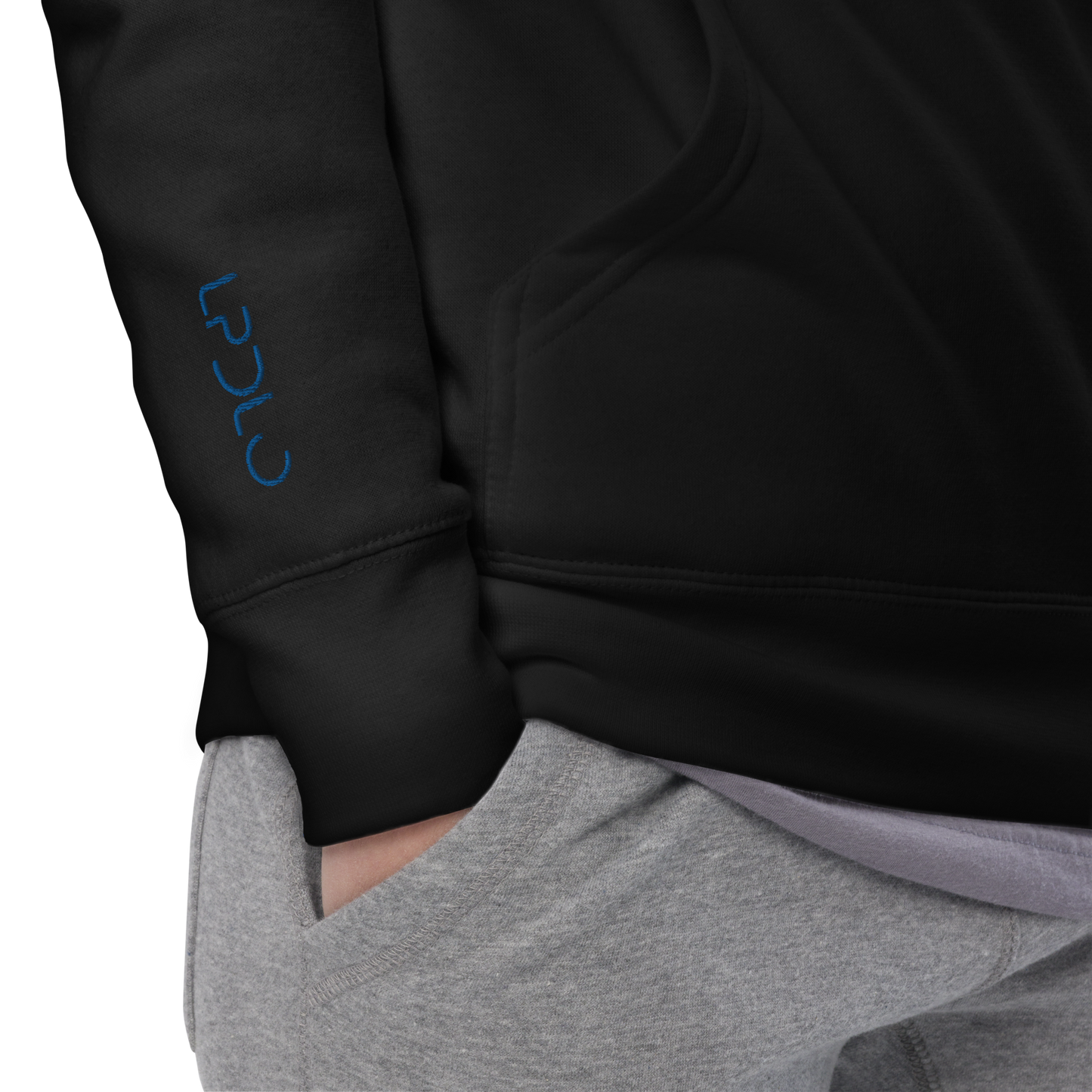 Hoodie LPDLO Logo Blauw ⚤