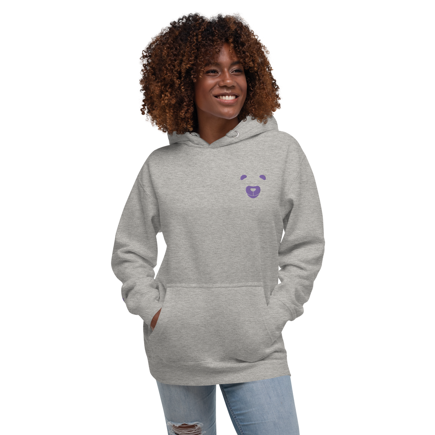 Sweat à Capuche LPDLO Logo Violet ⚤