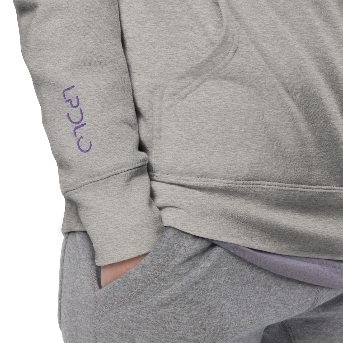 Sweat à Capuche LPDLO Logo Violet ⚤