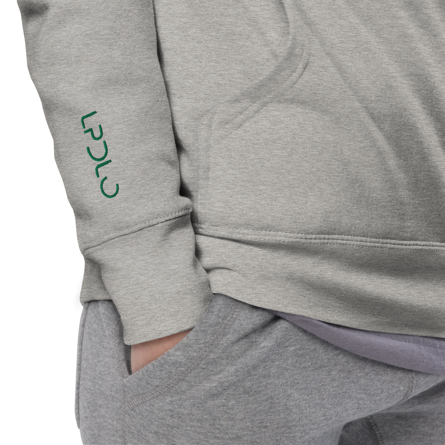 Sweat à Capuche LPDLO Logo Green Kelly ⚤