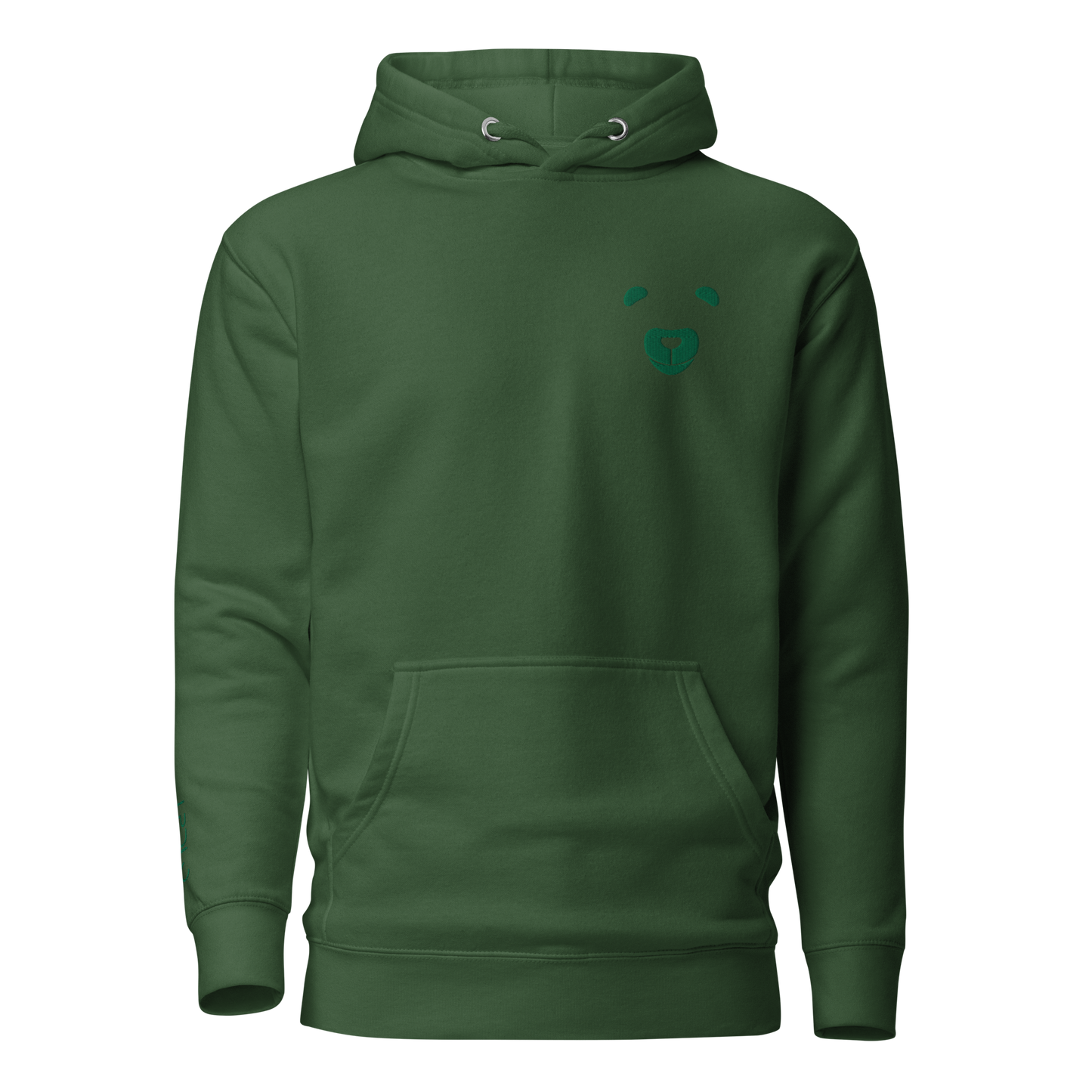 Hoodie LPDLO Logo Green Kelly ⚤