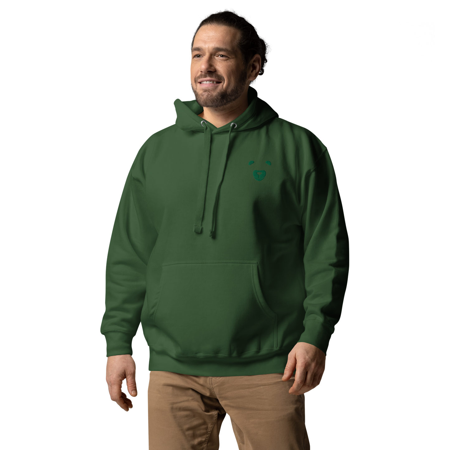 Hoodie LPDLO Logo Green Kelly ⚤