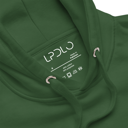 Hoodie LPDLO Logo Green Kelly ⚤