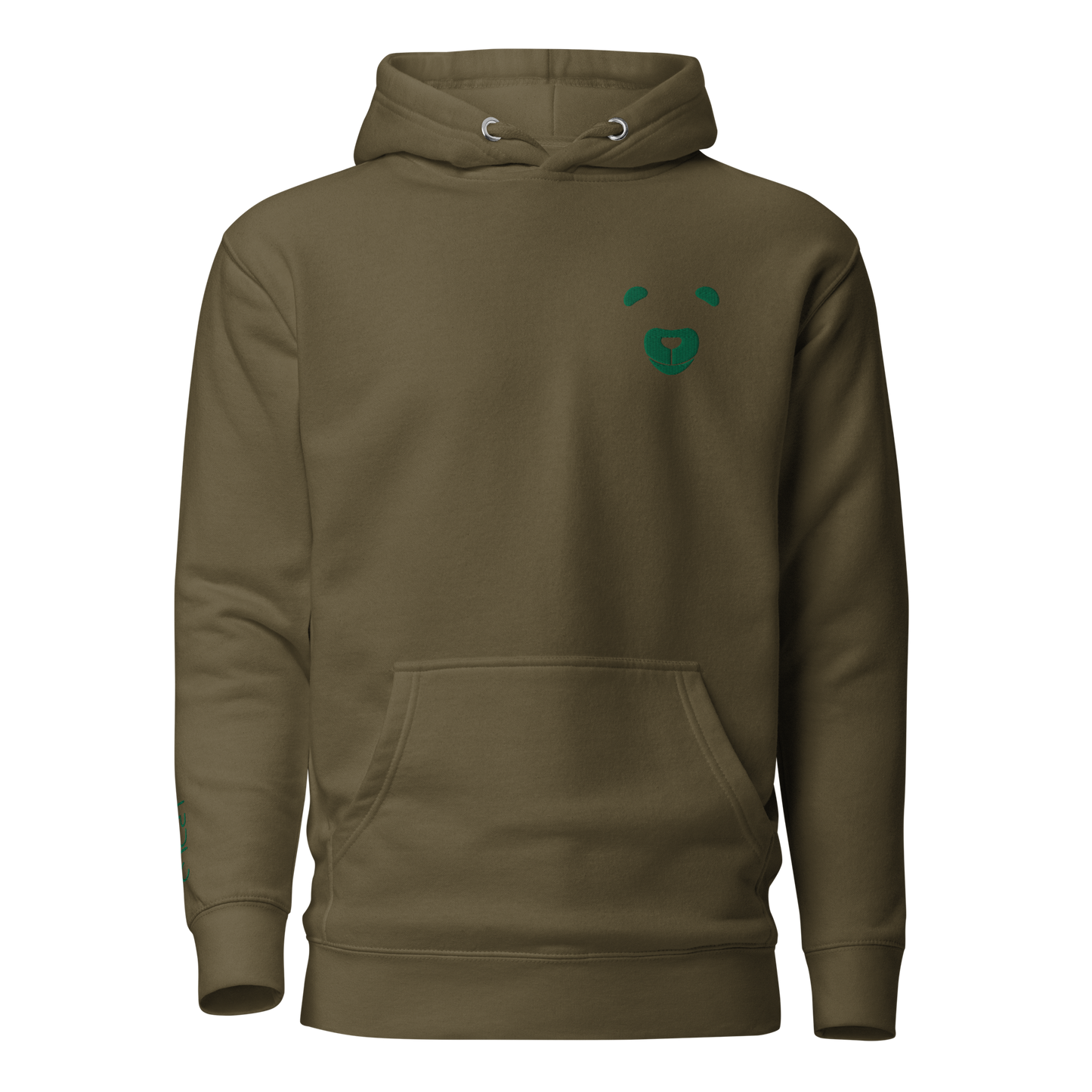 Hoodie LPDLO Logo Green Kelly ⚤