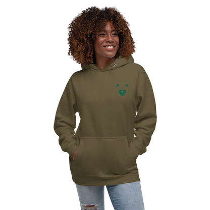 Hoodie LPDLO-logo Green Kelly ⚤