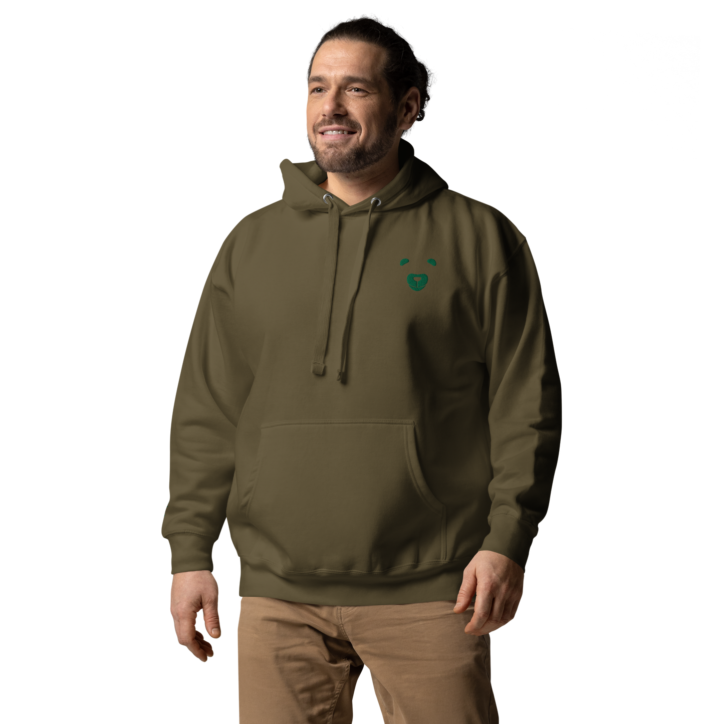 Hoodie LPDLO-logo Green Kelly ⚤