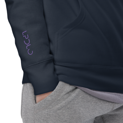 Sweat à Capuche LPDLO Logo Violet ⚤