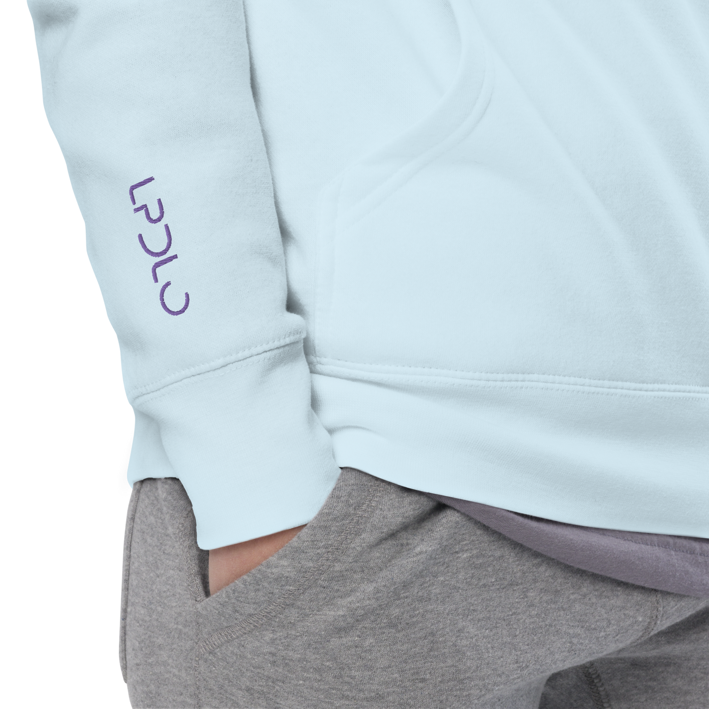 Sweat à Capuche LPDLO Logo Violet ⚤