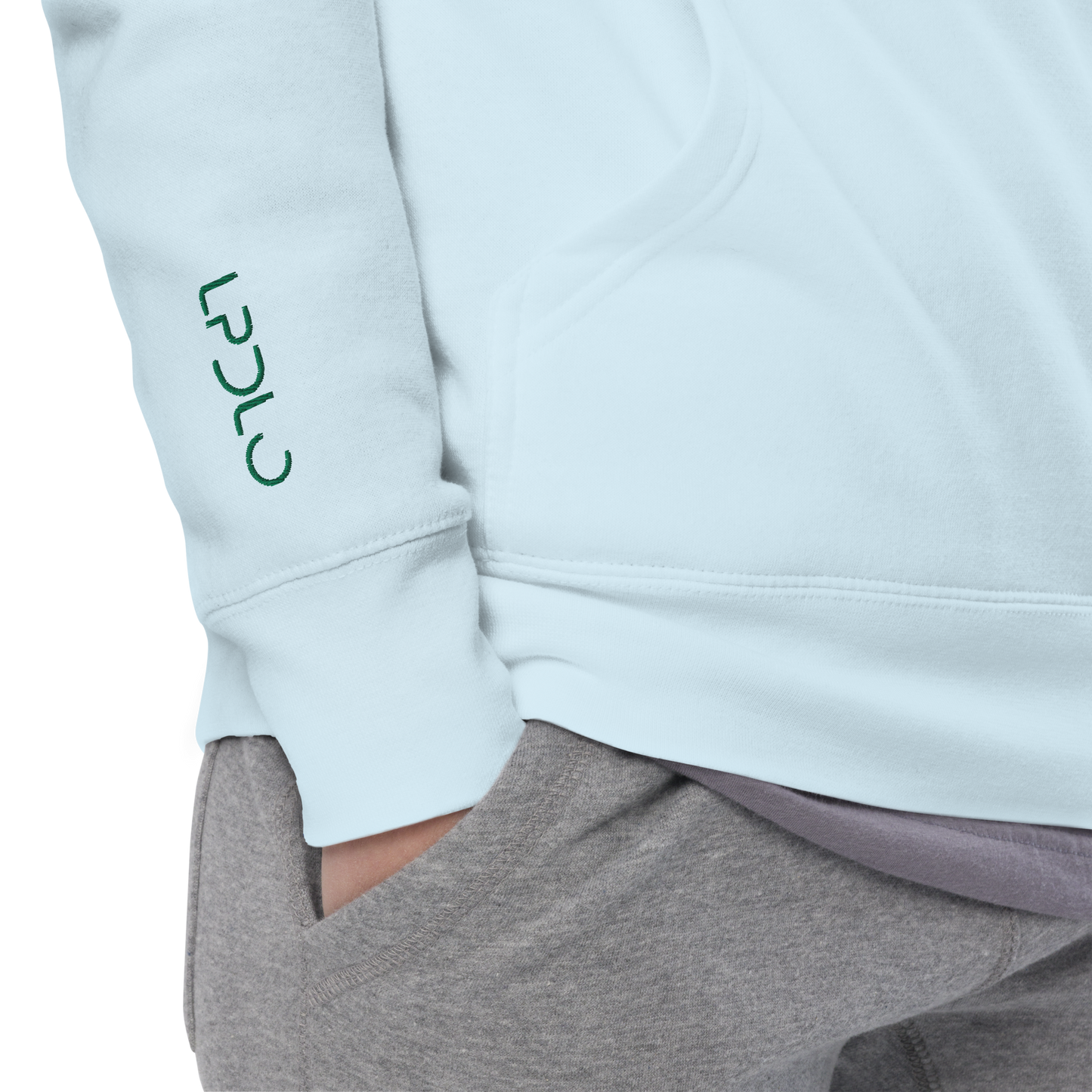 Sweat à Capuche LPDLO Logo Green Kelly ⚤