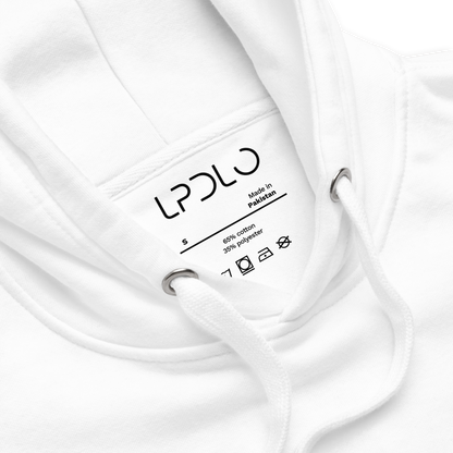 Sweat à Capuche LPDLO Logo Blanc ⚤